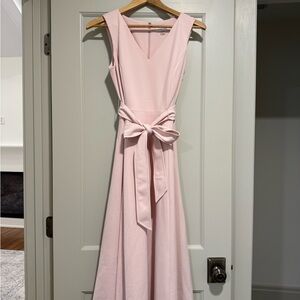Calvin Klein Soft Pink Midi Dress, Size 4